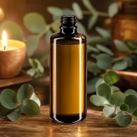 Premium Miron Tropfflasche Orion in dunkelvioletter Farbe - 100ml Volumen für professionelle Anwendung