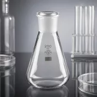 Erlenmeyerkolben 200ml mit Normschliff (29/32)