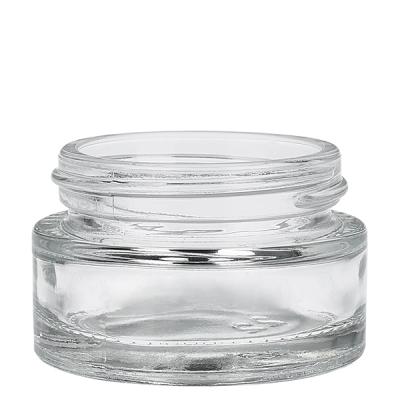 Glastiegel 20ml klar mit Einlegedeckel UNiTWIST