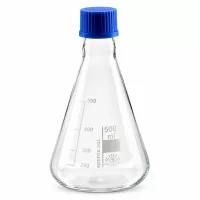 Erlenmeyerkolben für chemische Experimente 500ml Volumen mit sicherem Verschluss