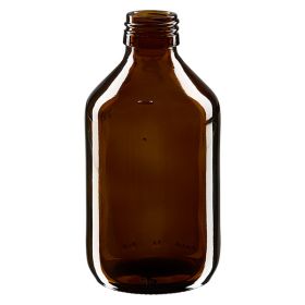 250ml Medizinflasche braun, ohne Verschluss PP28 ApoGlas