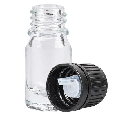 5ml Tropfflasche 1mm schwarz Originalitätsverschluss ClearLine UT18/5
