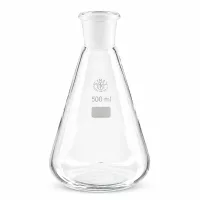 Professioneller Glaskolben 500ml für chemische Experimente und Analysen im Labor