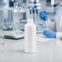 Robuste weiße HDPE Medizinflasche 100ml lichtundurchlässig ohne Verschluss
