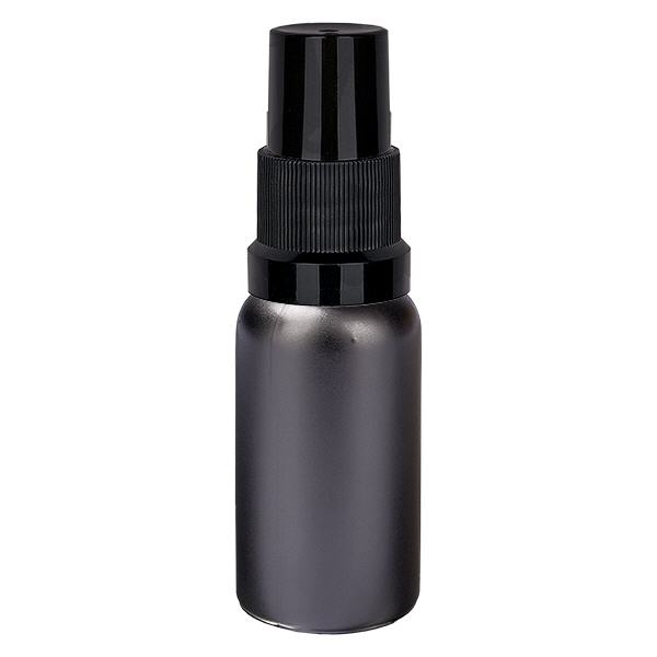 20ml Sprayflasche schwarz Standardverschluss BlackLine UT18/20