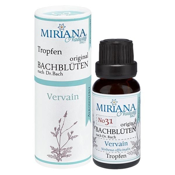 31 Vervain, 20ml Essenz (Ohne Alkohol), MirianaNature