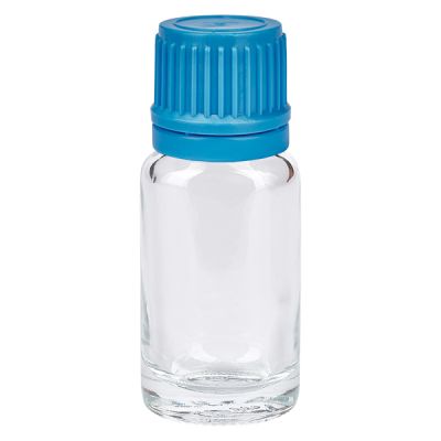 10ml Flasche 11mm Schraubverschluss blau Originalitätsverschluss ClearLine UT18/10