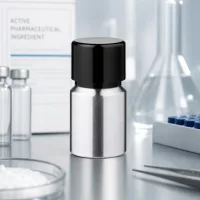 Robuste 10ml Aluminiumflasche mit geschliffener Textur ideal für Reise und unterwegs