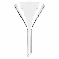 Kalk-Soda-Glas Trichter in mittlerer Größe 55mm perfekt für Haushalts- und Laborarbeiten geeignet
