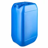 Blauer HDPE Leerkanister 15 Liter UN-geprüft ohne Verschluss für Chemikalien und Wasser