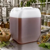 Robuster Kanister 5 Liter ohne Verschluss mit Tragegriff für Destillate und Naturöle geeignet