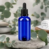 Apothekerflasche 50ml in Kobaltblau - traditionelles Design trifft moderne Funktionalität