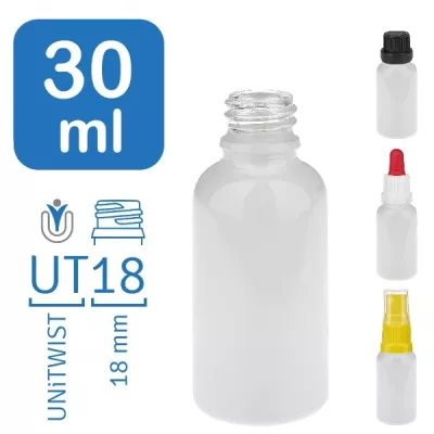 30ml WhiteLine Apothekerflaschen UT18