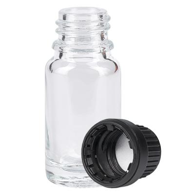 10ml Flasche 11mm Schraubverschluss schwarz Originalitätsverschluss ClearLine UT18/10