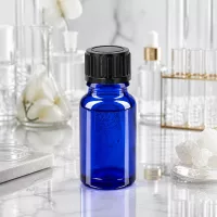10ml Flasche 11mm Schraubverschluss schwarz Standard BlueLine UT18/10