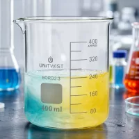 Becherglas 400ml Boro3.3 niedrige Form ideal für Laborreaktionen und Flüssigkeitsmessung