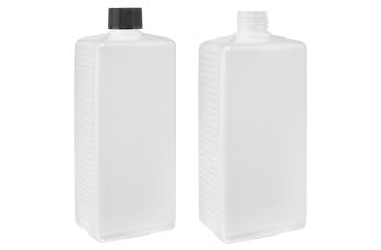 Rechteckige Kunststoff-Flaschen