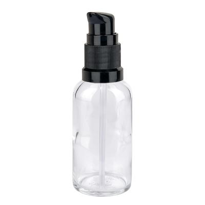 50ml Pumpflasche schwarz Standardverschluss ClearLine UT18/50