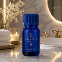 Pharmazeutische 5ml Qualitätsflasche blau mit medizintauglichem 11mm Schraubsystem