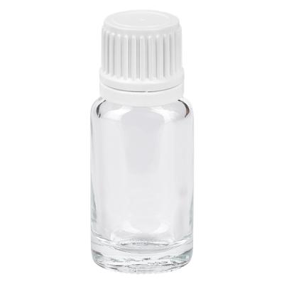 10ml Tropfflasche 0.7mm weiß Originalitätsverschluss ClearLine UT18/10