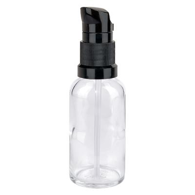 50ml Pumpflasche schwarz Standardverschluss ClearLine UT18/50