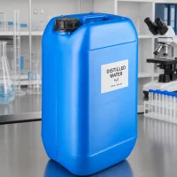Blauer UN-zugelassener Kanister 15 Liter mit Schraubverschluss zur sicheren Flüssigkeitslagerung