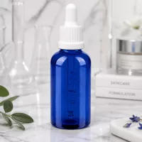 50ml Pipettenflasche OV BlueLine UT18/50 in intensivem Blau mit auslaufsicherem Verschluss