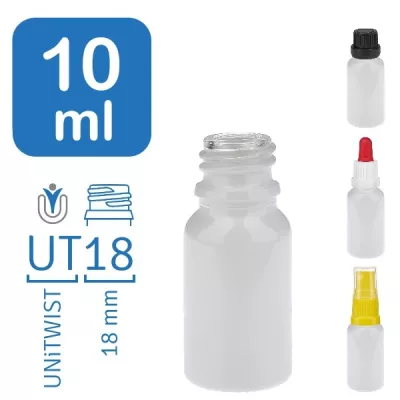 10ml WhiteLine Apothekerflaschen UT 18