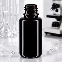 Hochwertige Orion 20ml Tropfflasche aus UV-schützendem Miron Violettglas für Naturkosmetik