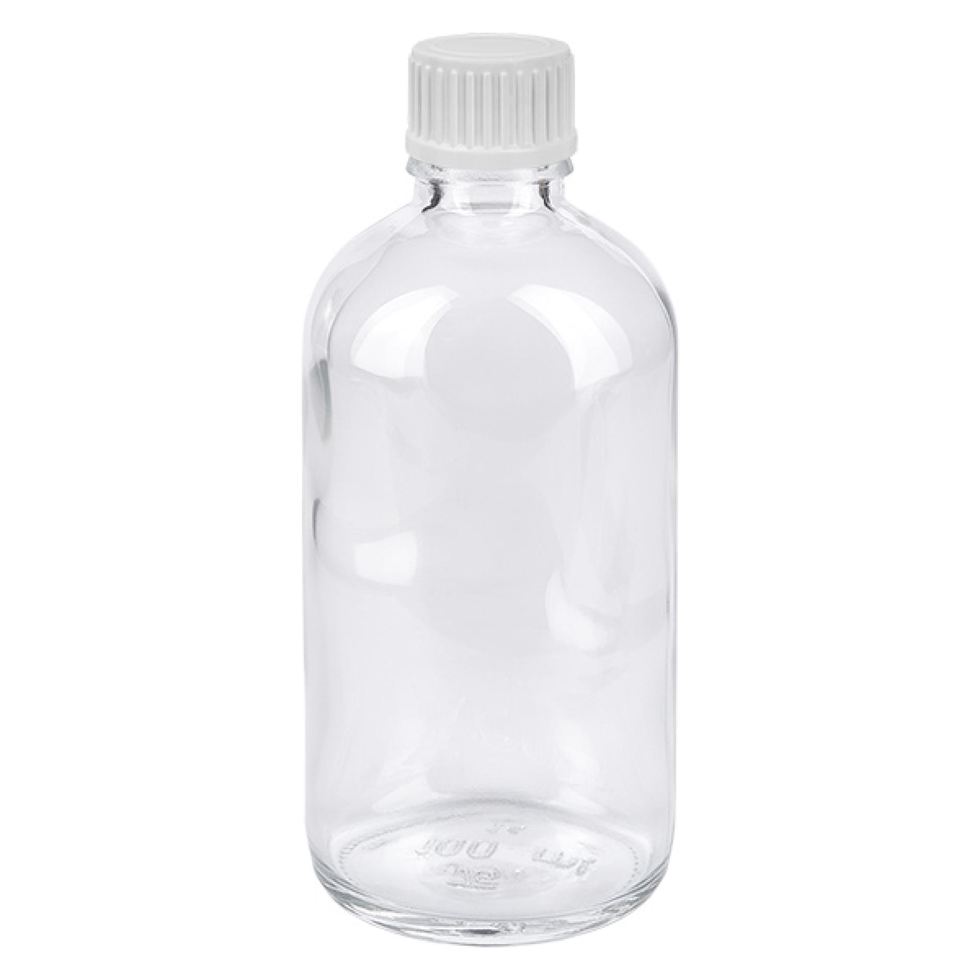 100ml Tropfflasche 0.9mm weiß Standardverschluss ClearLine UT18/100