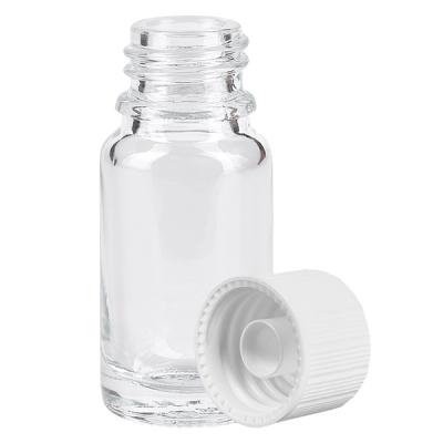 10ml Flasche 11mm Schraubverschluss weiß Standard ClearLine UT18/10