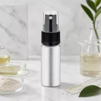 Leichte 20ml Alu-Sprühflasche mit präzisem Zerstäuber für Aromatherapie und Wellness