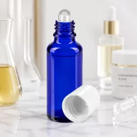UV-Schutz Apothekerglas blau 30ml Roll-On ideal für Naturkosmetik und Aromatherapie