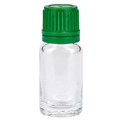 10ml Flasche 11mm Schraubverschluss grün Originalitätsverschluss ClearLine UT18/10