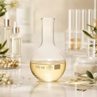 Kompakter 100ml Rundkolben mit Enghals perfekt für kleine Mengen und Mikrochemie-Versuche