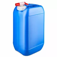 Lebensmittelechter 15 Liter Kanister blau mit Auslaufhahn ideal für Camping und Outdoor