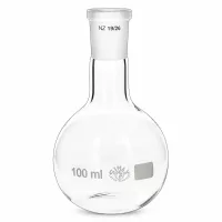 Reaktionskolben 100ml mit NS 19/26 aus hochwertigem Laborglas für Synthese und Analyse