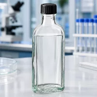 Lebensmittelechte 100ml Meplat Glasflasche mit auslaufsicherem EPE-Dichtscheiben-Schraubverschluss