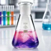 Erlenmeyerkolben 200ml mit Normschliff (29/32)