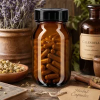 Pharmaqualität Weithalsglas 100ml braun getönt mit dichtem Deckel für Supplements