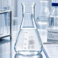 Wissenschaftlicher Glaskolben 250ml Enghals mit Milliliter-Graduierung für exakte Dosierung