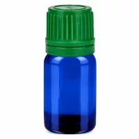 Professionelle 5ml Flasche blau grün für Labor Apotheke und pharmazeutische Anwendungen