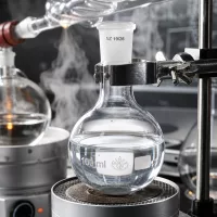Hochwertiger 100ml Laborstehkolben für Synthesen - temperaturstabiles Glas mit 19/26 Normschliff