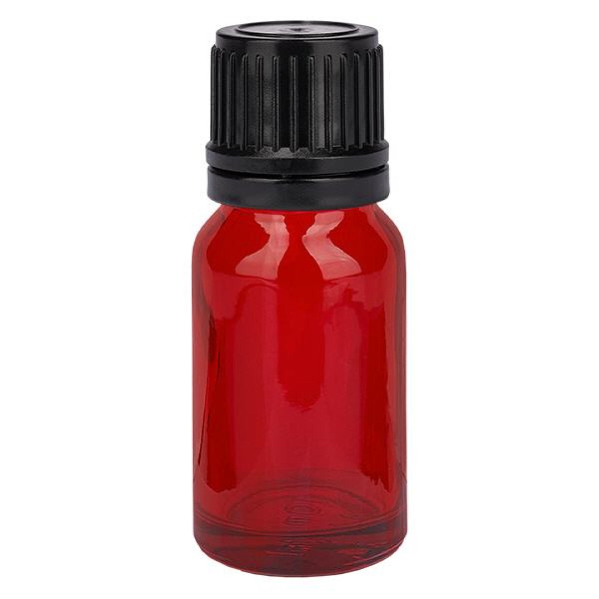 10ml Globuliflasche 3mm Giessring schwarz Originalitätsverschluss RedLine UT1...