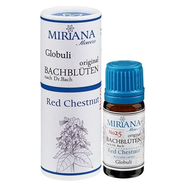 25 Red Chestnut, 10g Bach-Globuli, MirianaFlowers