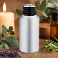 Leichte 30ml Aluminiumflasche mit robuster Konstruktion ideal für Aromamischungen