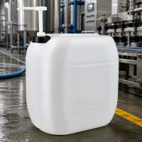 Hygienischer Flüssigkeitskanister 30 Liter mit Einhandpumpe für Industrie