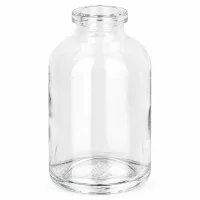 Medizinische Injektionsflasche 50ml Klarglas für Labor und Pharmazie
