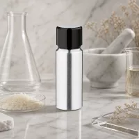 20ml Aluminium Kosmetikflasche mit glatter Oberfläche und sicherem Verschluss
