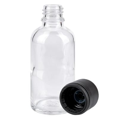 50ml Flasche 6mm Schraubverschluss schwarz Standard ClearLine UT18/50